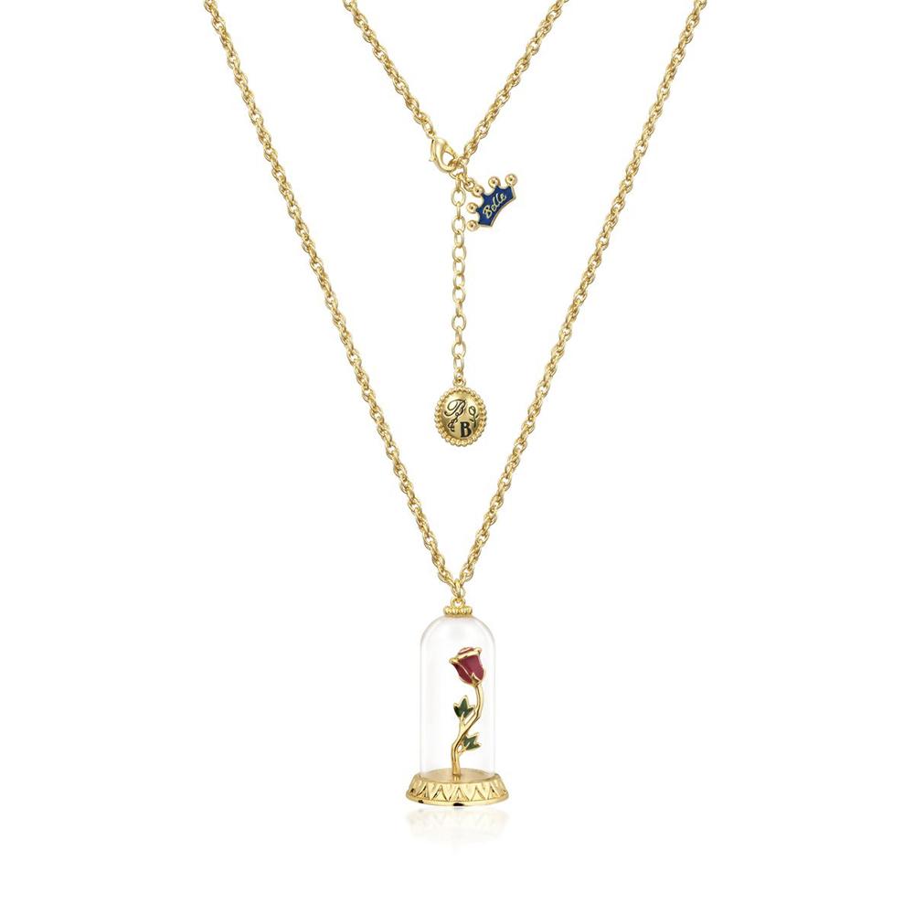 Enchanted disney deals belle necklace