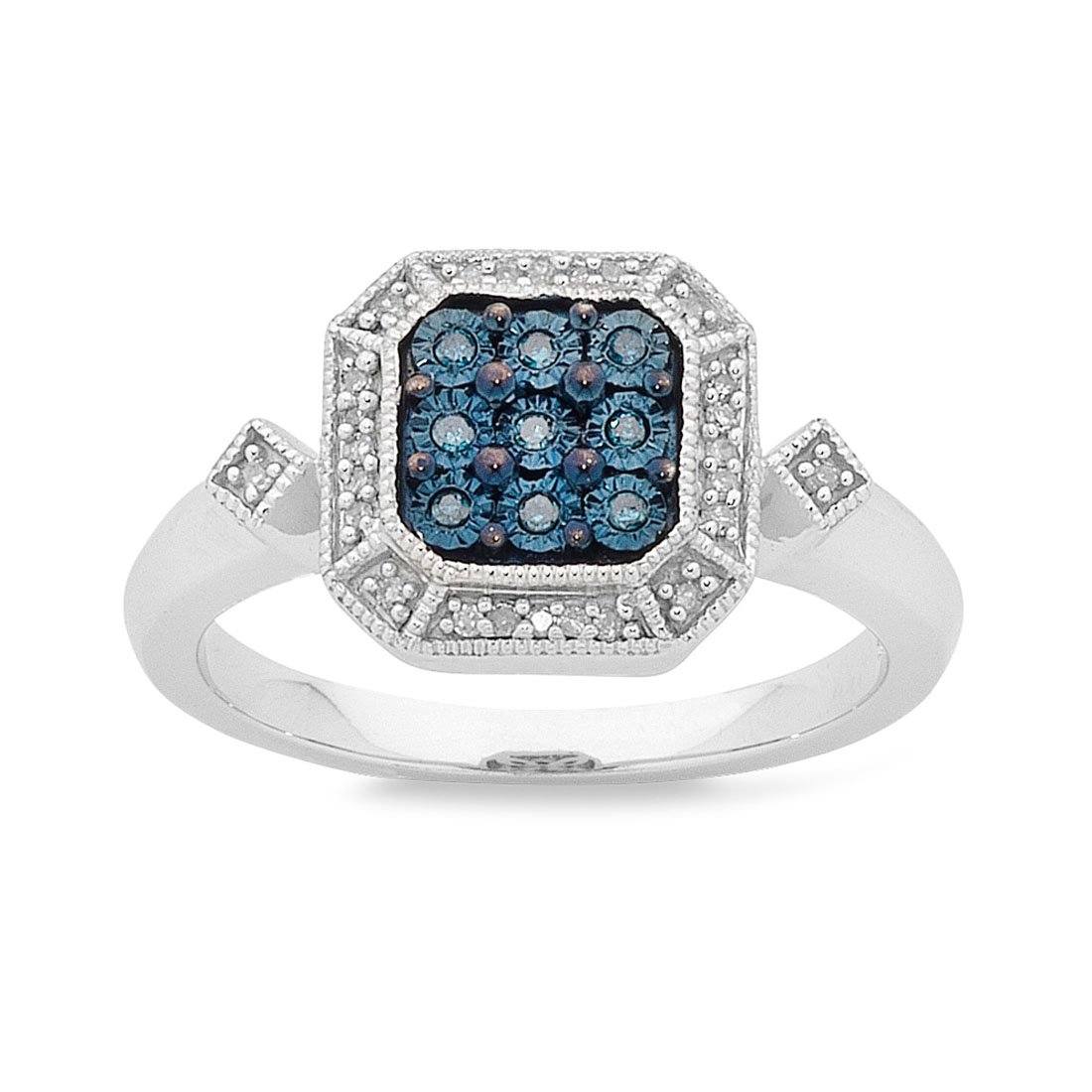 Baby blue store diamond ring