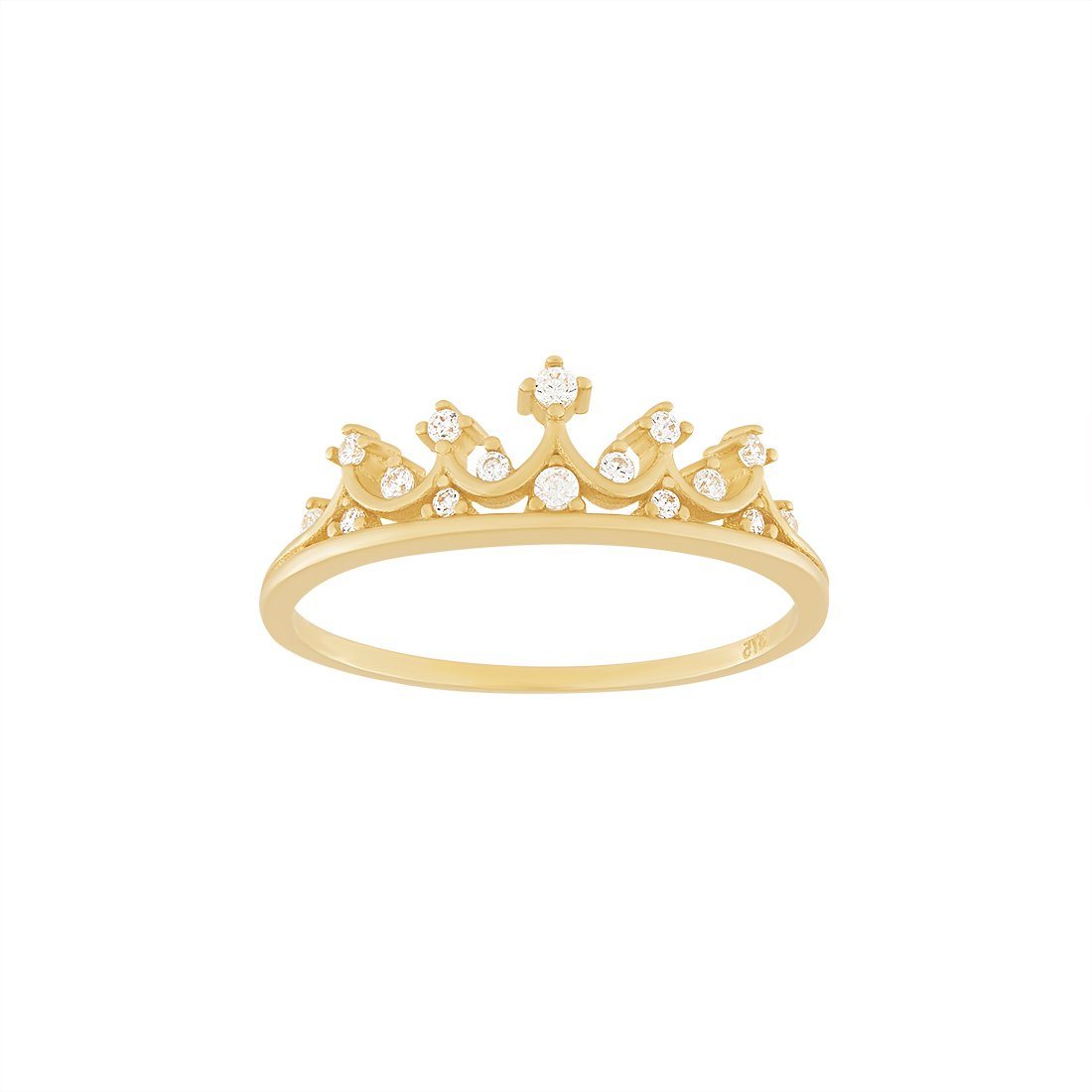 Gold tiara deals ring