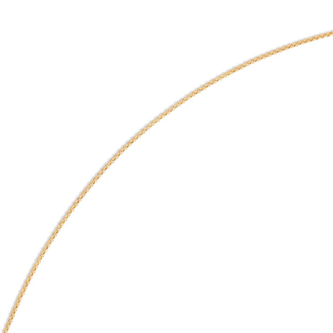 9ct Yellow Gold Belcher Chain Necklace 60cm – Bevilles Jewellers