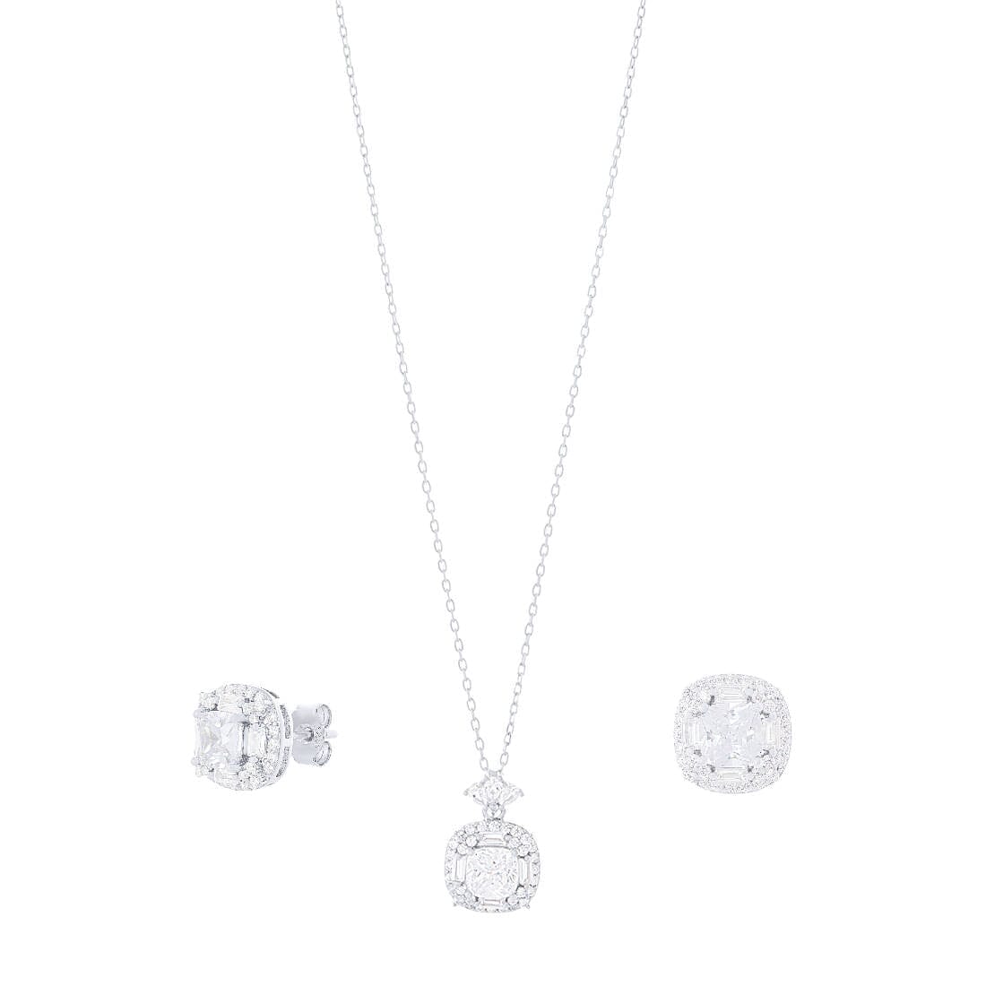 Bevilles necklace and store earring set