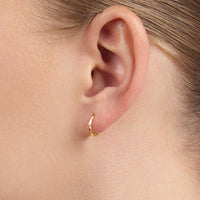 9ct Yellow Gold 10mm Sleeper Earrings Earrings Bevilles 