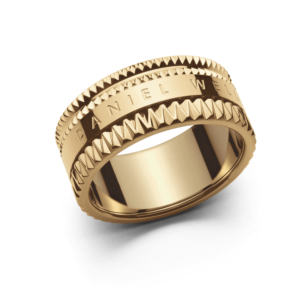 Daniel Wellington Elevation Ring Gold – Bevilles Jewellers