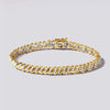 Brilliant Set Bracelet with 2.00ct of Diamonds in 9ct Yellow Gold Bracelets Bevilles 