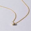 Meera Bezel 1/2ct Laboratory Grown Solitaire Diamond Necklace in 9ct Yellow Gold Necklaces Bevilles 