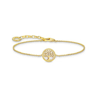 THOMAS SABO Bracelet with tree of love pendant - gold Bracelets Thomas Sabo 