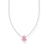 THOMAS SABO Necklace with pink drop-shaped pendant Necklaces Thomas Sabo 