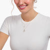 THOMAS SABO Necklace with Together ring pendant - silver Necklaces Thomas Sabo 