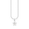 THOMAS SABO Necklace with star pendant and white zirconia - silver Necklaces Thomas Sabo 