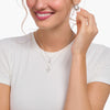 THOMAS SABO Necklace with star pendant and white zirconia - silver Necklaces Thomas Sabo 