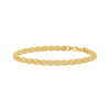 Athena 19cm Square Elements Bracelet in 9ct Yellow Gold Bracelets Bevilles 