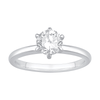 1.00ct Laboratory Grown Diamond Solitaire Ring in 18ct White Gold Bevilles Jewellers 