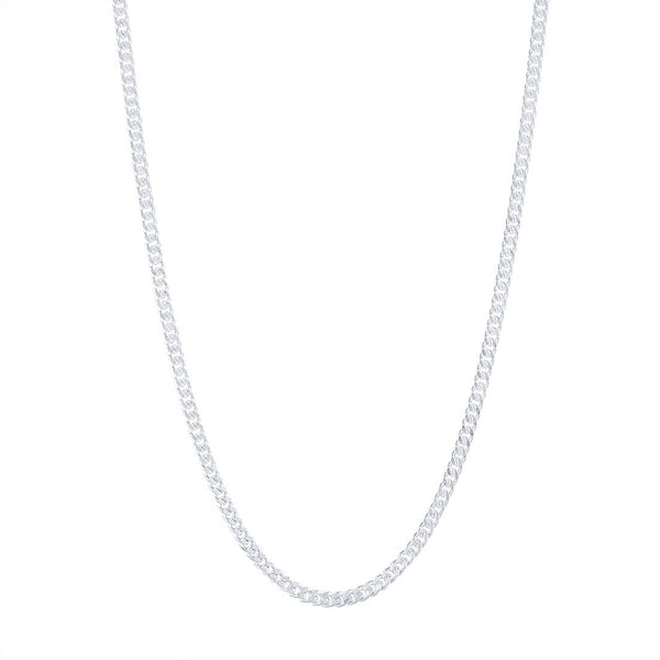 Silver chain store 55cm