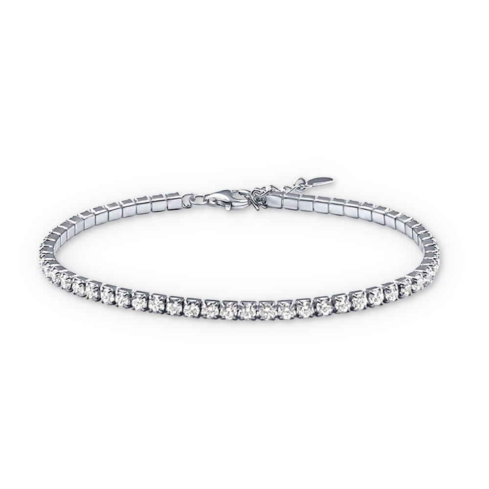 SaLe! sALe! Tennis Bracelet popular Sterling Silver Zirconium