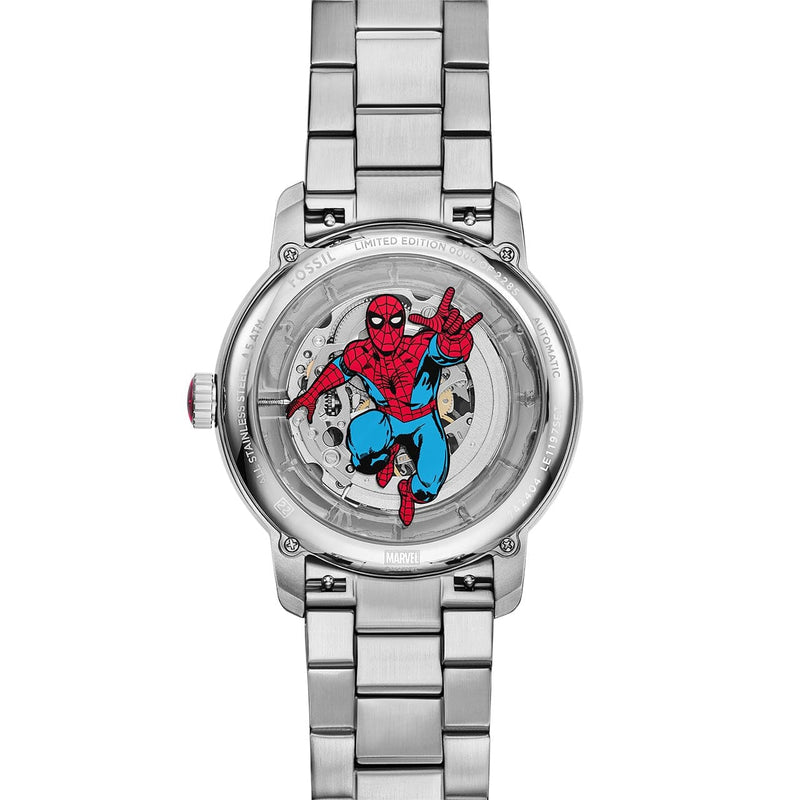 Fossil Marvel LE Spiderman Limited Edition Watch LE1197SET Watches Bevilles Jewellers 