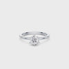 1.00ct Laboratory Grown Diamond Solitaire Ring in 18ct White Gold