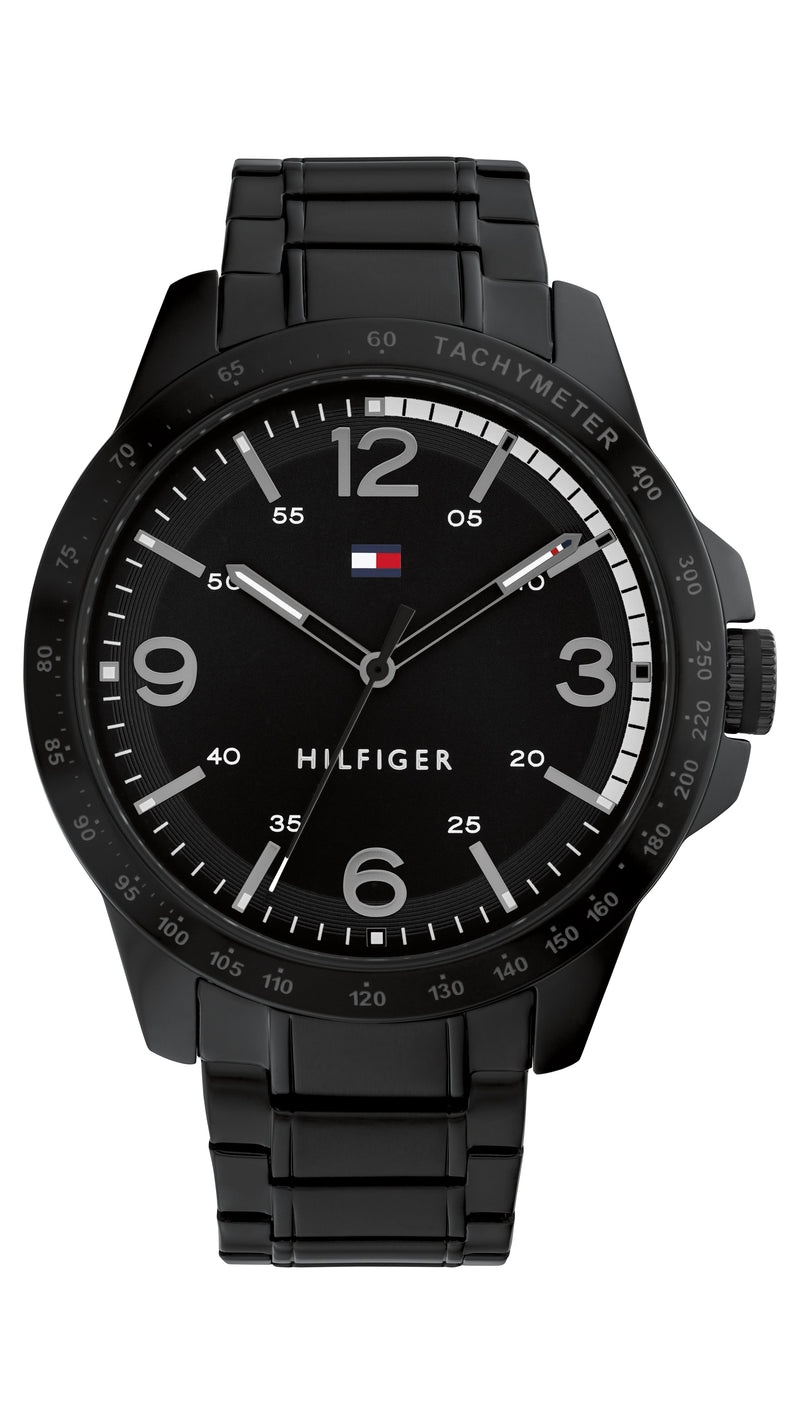 Tommy Hilfiger Tony Black Men's Watch 1710471 Watches Tommy Hilfiger 