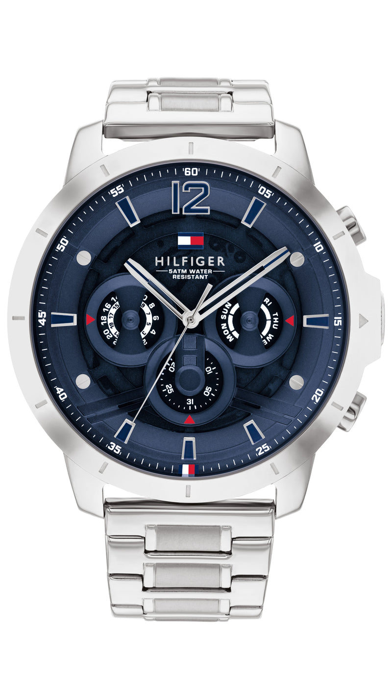 Tommy Hilfiger Luca Stainless Steel Navy Dial Men's Watch 1710492 Watches Tommy Hilfiger 