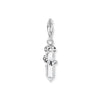 THOMAS SABO Charm pendant milky quartz silver Charm Thomas Sabo 