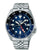 Seiko Sports Blue and Silver Men's Watch SSK003K