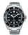 Seiko Prospex Solar Silver and Black Men's Diver's Watch SNE589P