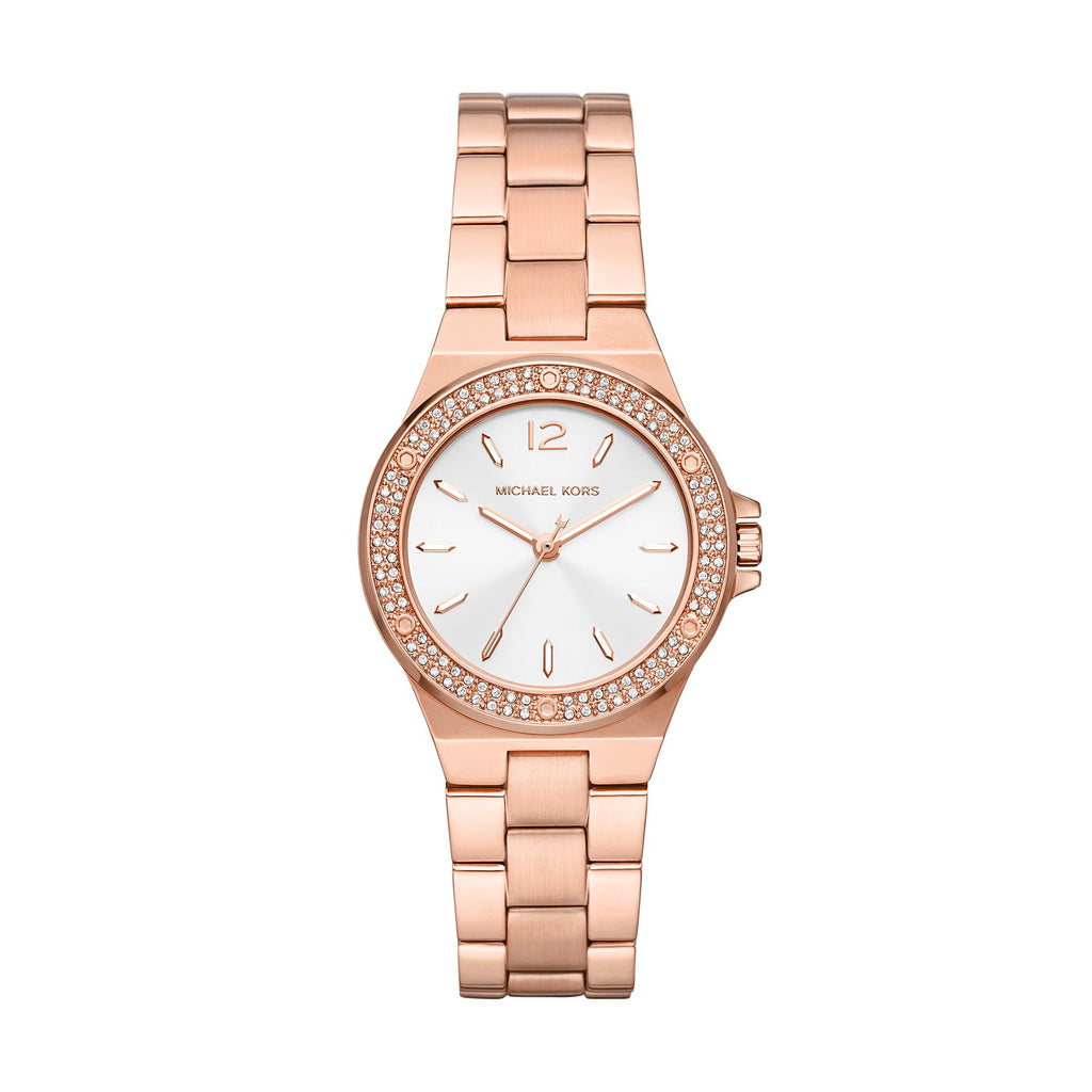Michael Kors Layton Rose Gold Women's Watch MK7285 – Bevilles Jewellers