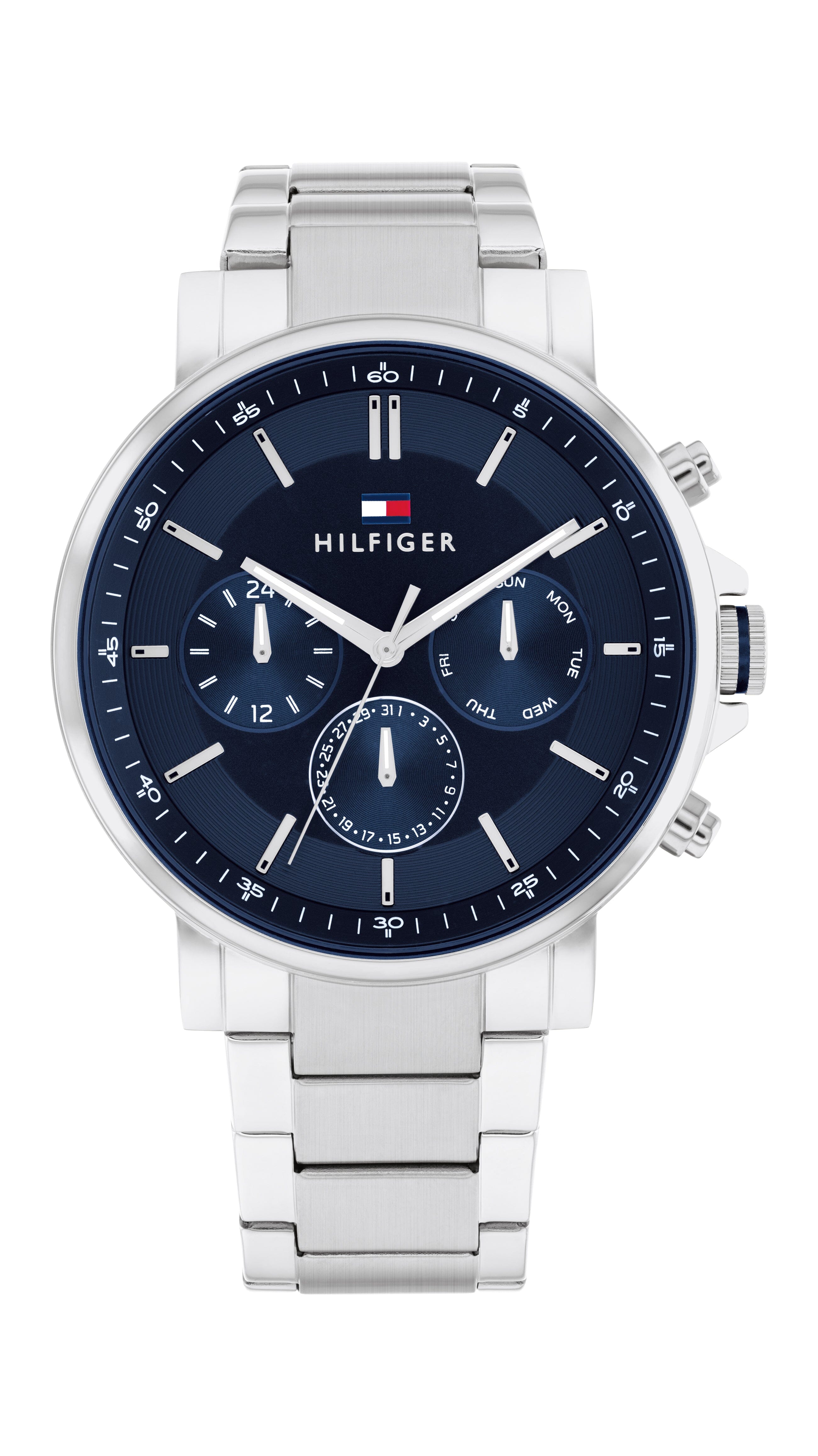 Tommy Hilfiger Tyson Stainless Steel Navy Dial Men s Watch 1710588