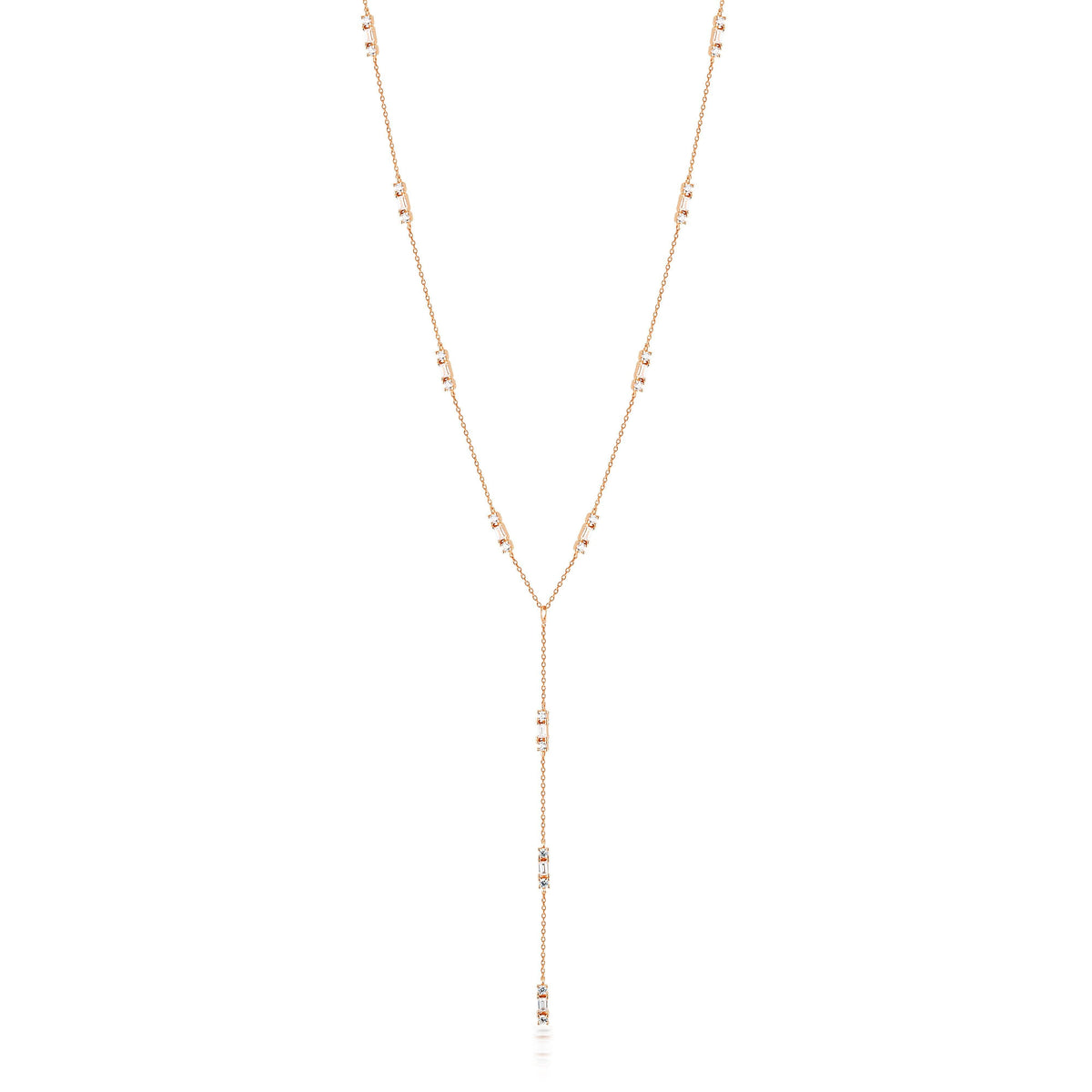 GEORGINI THE LAYERED EDIT TOLU NECKLACE ROSE GOLD – Bevilles Jewellers