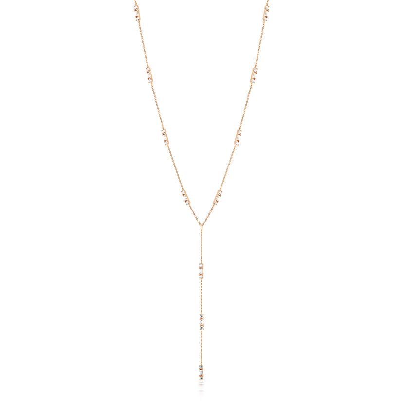 GEORGINI THE LAYERED EDIT TOLU NECKLACE ROSE GOLD – Bevilles Jewellers