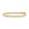 Brilliant Set Bracelet with 2.00ct of Diamonds in 9ct Yellow Gold Bracelets Bevilles 