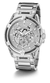 Guess King Silver Men's Watch GW0497G1 Watches Guess 