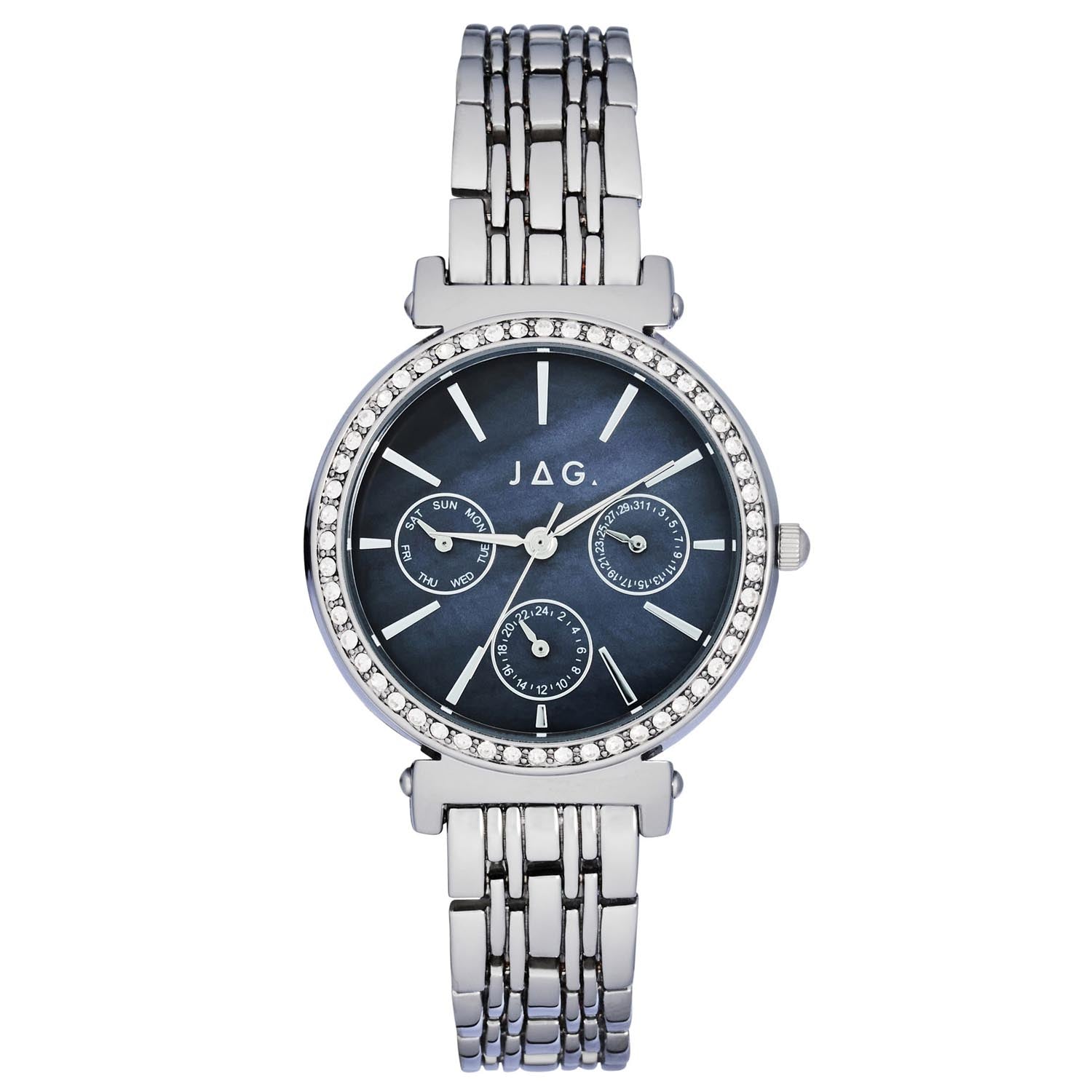 Jag Keira Black and Silver Women's Watch J2673A Watches Jag 