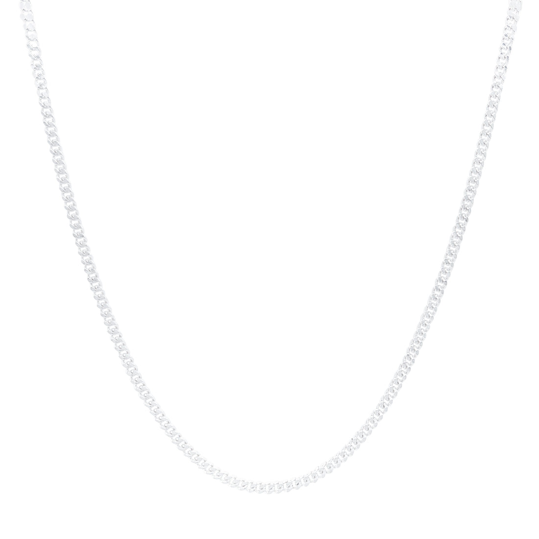 70cm silver on sale chain necklace