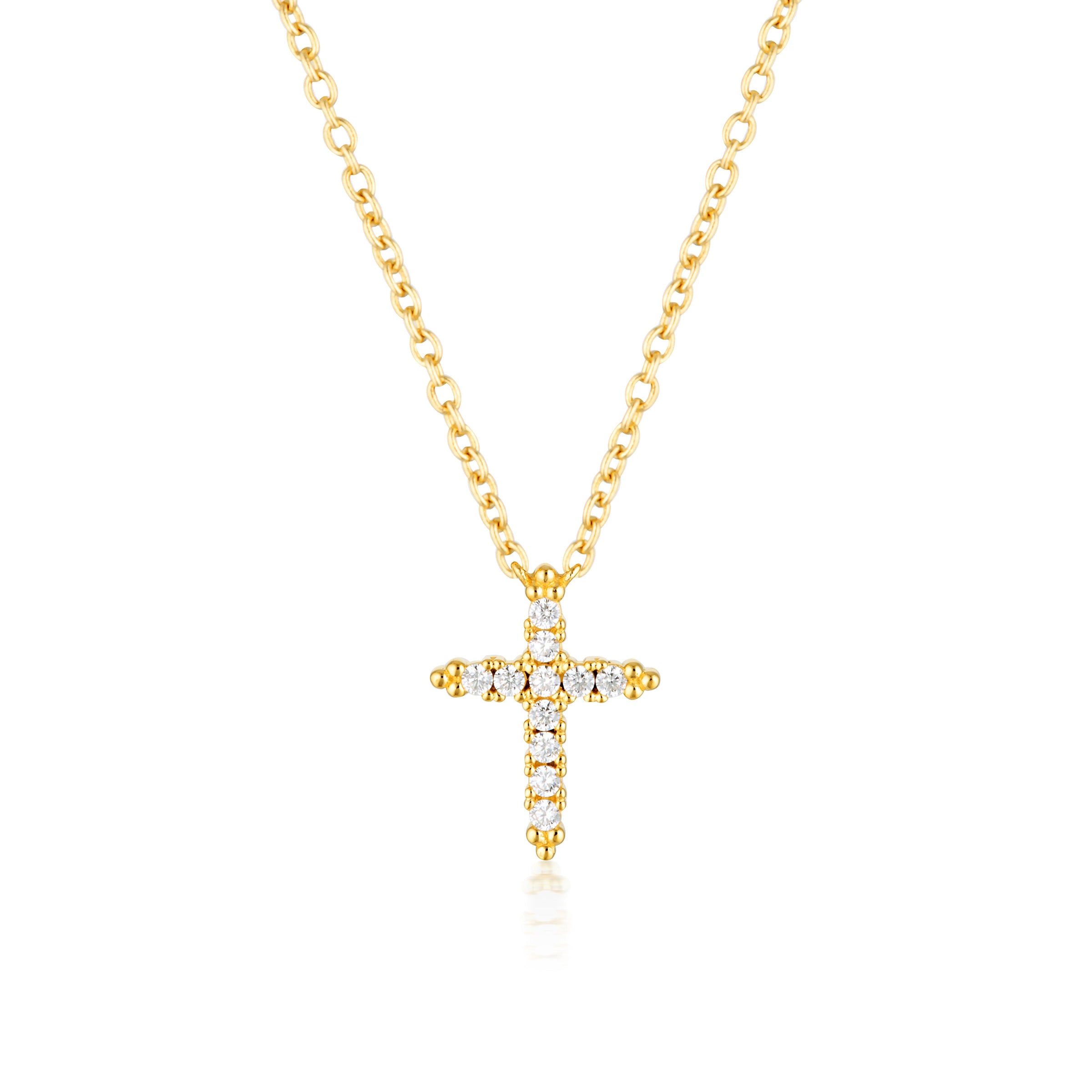 Georgini Rock Star Cross Gold Pendant Georgini 