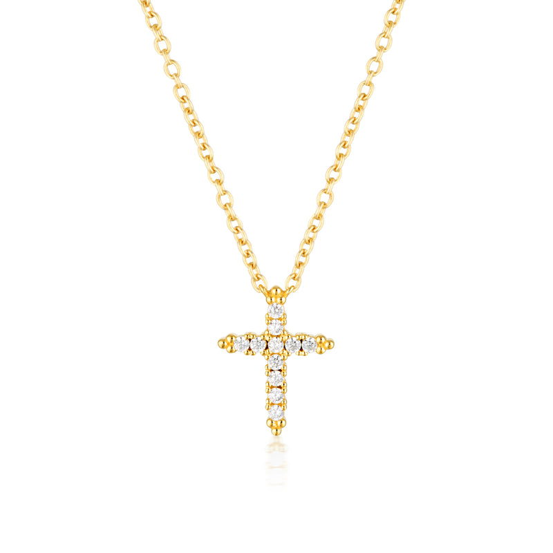 Georgini Rock Star Cross Gold Pendant Georgini 