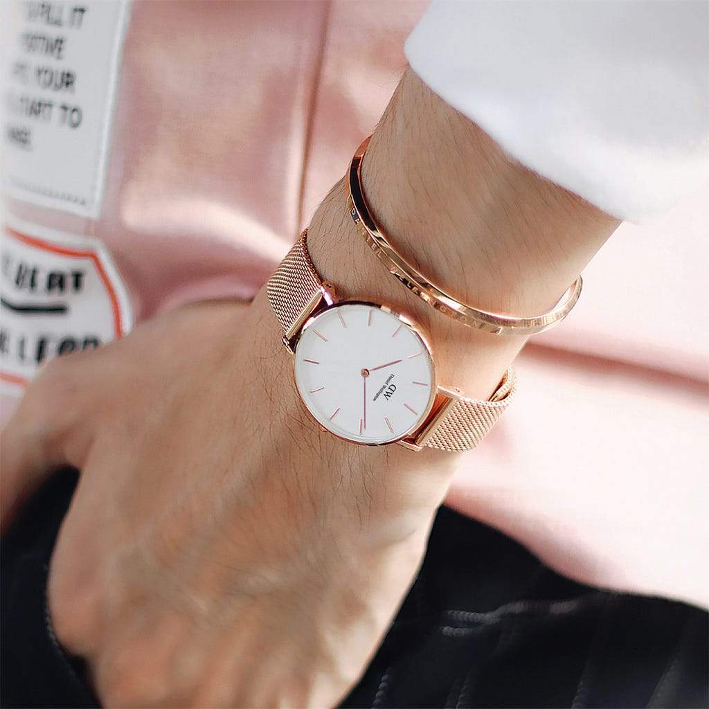 Daniel Wellington Classic Bracelet Rose Gold Small Bevilles Jewellers