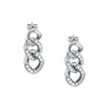 Chiara Ferragni Chain Collection Silver Earrings Bevilles Jewellers 